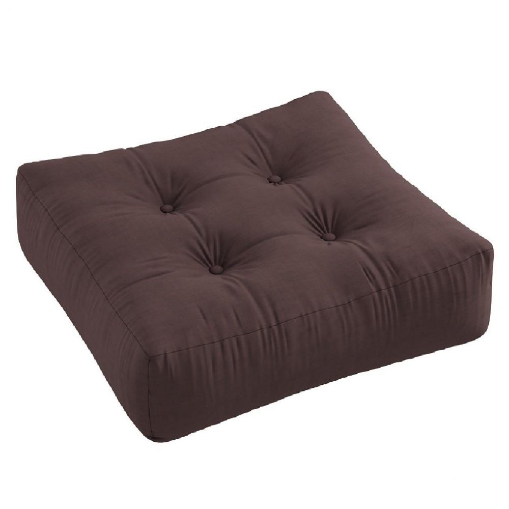 Pouf futon standard MORE POUF coloris marron